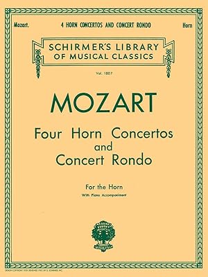 Image du vendeur pour 4 Horn Concertos and Concert Rondo for horn and piano mis en vente par moluna