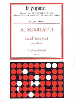 Image du vendeur pour SCARLATTI/SGRIZZI 9 TOCCATAS CLAVIER (LP72) mis en vente par moluna