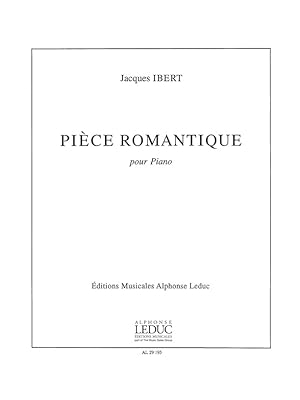 Bild des Verkufers fr Piece romantique pour piano zum Verkauf von moluna