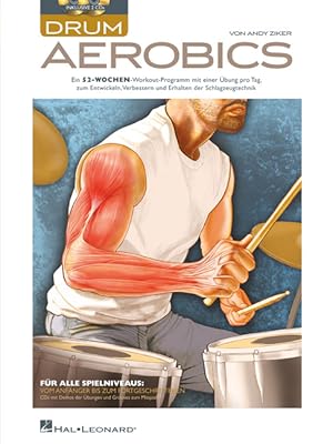 Bild des Verkufers fr Drum Aerobics Schlagzeug Buch + 2 CDs zum Verkauf von moluna