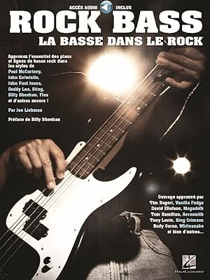 Bild des Verkufers fr Rock Bass [F] Bass Guitar Buch + Online-Audio zum Verkauf von moluna
