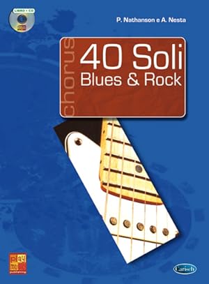 Bild des Verkufers fr Peter Nathanson, 40 Soli Blues & Rock Gitarre Buch + CD zum Verkauf von moluna