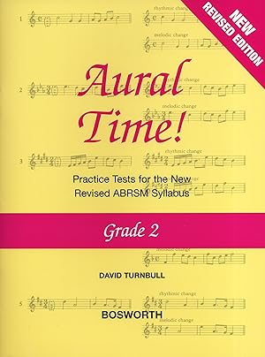 Bild des Verkufers fr David Turnbull: Aural Time! - Grade 2 (ABRSM Syllabus From 2011) Voice, Piano Accompaniment Aural zum Verkauf von moluna