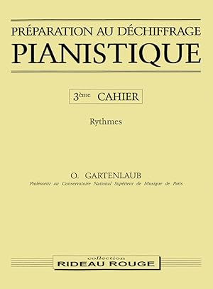 Bild des Verkufers fr Odette Gartenlaub, Prparation Au Dchiffrage Pianistique - 3 Klavier Buch zum Verkauf von moluna
