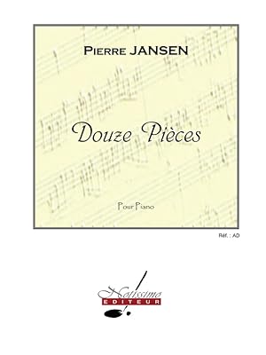 Bild des Verkufers fr JANSEN 12 PIECES PIANO/RECUEIL zum Verkauf von moluna