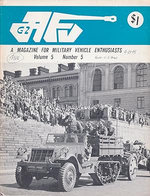 Image du vendeur pour AFV-G2: A Magazine For Military Vehicle Enthusiasts Volume 5 Number 5 mis en vente par Kenneth Mallory Bookseller ABAA