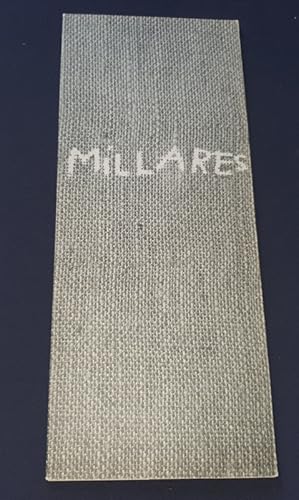 Bild des Verkufers fr Catalogue Millares- Galerie Daniel Cordier 1961 zum Verkauf von L'ENCRIVORE (SLAM-ILAB)