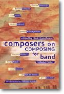 Seller image for Composers on Composing For Band, Volume 3 for sale by moluna