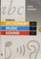 Image du vendeur pour Dictionary Of Music In Sound mis en vente par moluna
