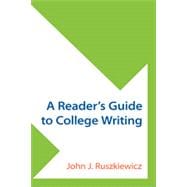 Seller image for A Reader's Guide to College Writing for sale by eCampus
