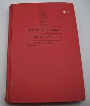 Seller image for Pata de Zorra for sale by Easy Chair Books