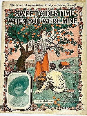 [SHEET-MUSIC] Sweet Cider Time When You Were Mine The Latest Hit by the Writers of "Tulip and Roe...