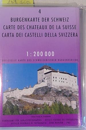 Burgenkarte der Schweiz 4 - Beschreibung und Detailkarten