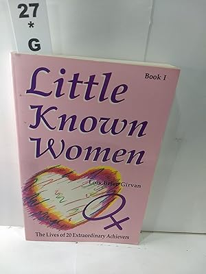 Little Known Women, Book 1 (SIGNED)
