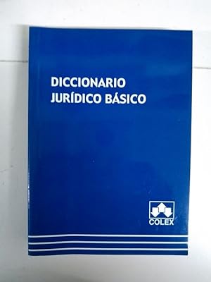 Imagen del vendedor de Diccionario Jurdico Bsico a la venta por Libros Ambig
