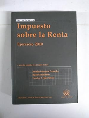 Immagine del venditore per Impuestos sobre la Renta, Ejercicio 2010 venduto da Libros Ambig