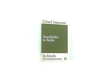 Bild des Verkufers fr Standbilder in Berlin - Reihe: Berlinische Reminiszenzen 16 zum Verkauf von Book Broker