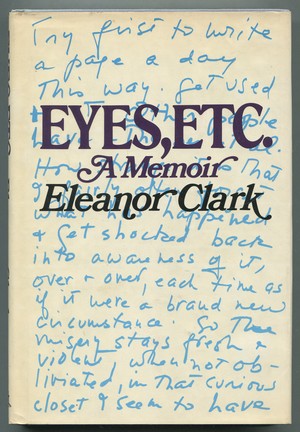 Seller image for Eyes, Etc. A Memoir for sale by Between the Covers-Rare Books, Inc. ABAA