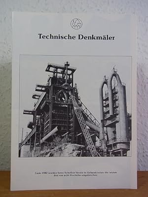 Bild des Verkufers fr Technische Denkmler (Faltblattreihe) zum Verkauf von Antiquariat Weber