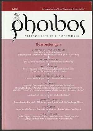 Seller image for Phoibos. Zeitschrift fr Zupfmusik. Heft 2/2009: Bearbeitungen. for sale by Antiquariat Dennis R. Plummer