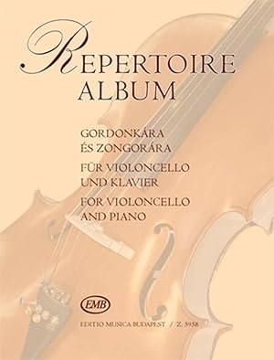 Bild des Verkufers fr Repertoire-Album fr Violoncello und Klavier zum Verkauf von moluna