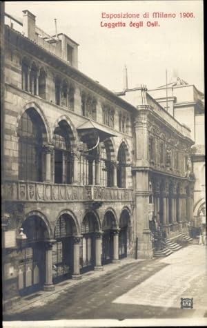 Seller image for Ansichtskarte / Postkarte Milano Mailand Lombardia, Esposizione 1906, Loggetta degli Osii for sale by akpool GmbH