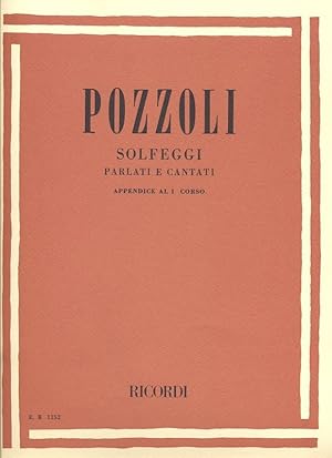 Seller image for E. Pozzoli Solfeggi Parlati E Cantati Opere Teoriche for sale by moluna