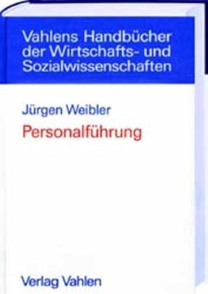 Immagine del venditore per Personalfhrung. Vahlens Handbcher der Wirtschafts- und Sozialwissenschaften. venduto da Antiquariat Bookfarm