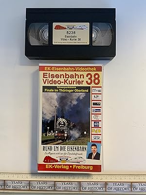 Finale im Thüringer Oberland Videokassette VHS Letzter 52 8075 und 38 1182 Eisenbahn Video-Kurier...
