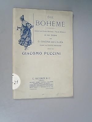 Die Bohème. Scenen aus Henry Murgers "Vie de Bohème" in vier Bildern.