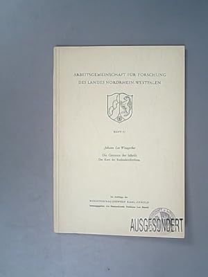 Bild des Verkufers fr Die Grenzen der Schrift. Der Kern der Rechtschreibreform. (= Arbeitsgemeinschaft fr Forschung des Landes Nordrhein-Westfalen. Geisteswissenschaften; Heft 41). zum Verkauf von Antiquariat Bookfarm