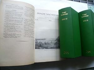 Prager Nachrichten mit den ständigen Beilagen Alma Mater Pragensis und Miteilungsblatt des Adalbe...
