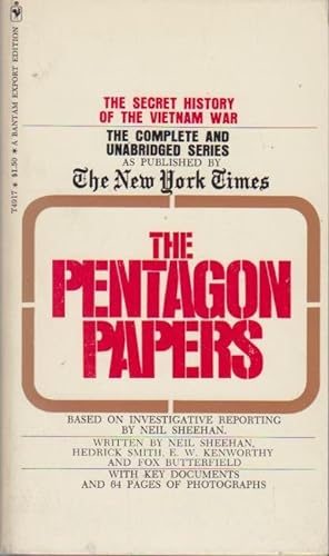 Seller image for The Pentagon Papers: The Secret History of the Vietnam War. The Complete and Unabridged Series as published by The New York Times for sale by Antiquariat Buchkauz
