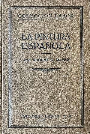 La pintura española. Traducción directa del alemán por Manuel Sánchez Sarto.