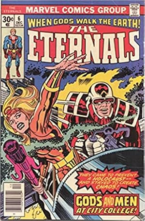 Immagine del venditore per The Eternals #6 (December 1976): "Gods and Men at City College" venduto da Exchange Value Books