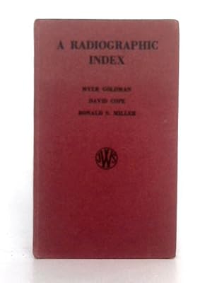 Image du vendeur pour Radiographic Index mis en vente par World of Rare Books