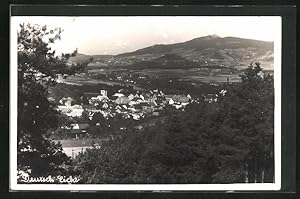Bild des Verkufers fr Ansichtskarte Deutsch Eiche, Blick auf die Stadt vom Wald zum Verkauf von Bartko-Reher