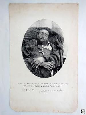 Imagen del vendedor de Antigua Fotograbado - Old Photoengraving : CASIMIRO BORELLO, PEREGRINO ITALIANO, FALLECIDO EN ALCOY 1884 a la venta por LIBRERA MAESTRO GOZALBO