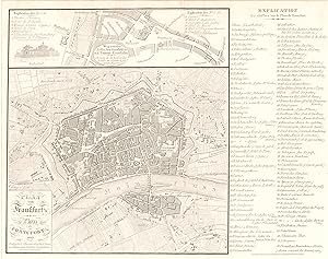 Plan von Frankfurt 1843.