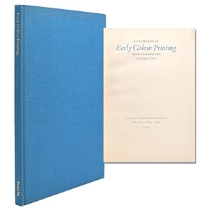 Image du vendeur pour A Catalogue of Early Colour Printing: From Chiaroscuro to Aquatint mis en vente par The Old Mill Bookshop