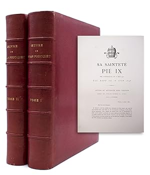 Oeuvre de Jehan Foucquet. Heures de Maistre Estienne Chevalier. Texte restitué par M. L'Abbé Dela...