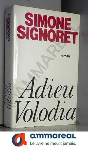 Image du vendeur pour Adieu Volodia / Signoret, Simone / Rf1936 mis en vente par Ammareal