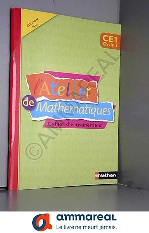 Seller image for L'Atelier de Mathmatiques CE1 for sale by Ammareal