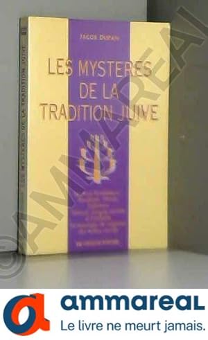 Bild des Verkufers fr Les mystres de la tradition juive zum Verkauf von Ammareal
