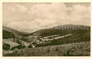 Postkarte Carte Postale 73770523 Frydek Friedeck CZ Blick zum Trawny