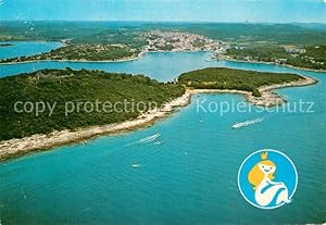 Bild des Verkufers fr Postkarte Carte Postale 73772985 Vrsar Istria Croatia Fliegeraufnahme zum Verkauf von Versandhandel Boeger