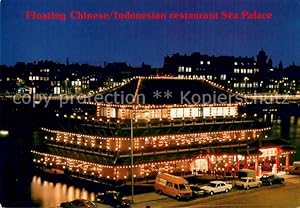 Image du vendeur pour Postkarte Carte Postale 73771900 Amsterdam NL Floating Chinese Indonesian restaurant Sea Palace mis en vente par Versandhandel Boeger