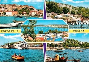 Bild des Verkufers fr Postkarte Carte Postale 73774474 Vrsar Istria Croatia Teilansichten Camping Strand zum Verkauf von Versandhandel Boeger
