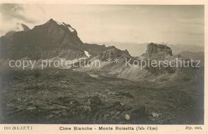 Postkarte Carte Postale 73777241 Cime Bianche Val d Ayas IT Monte Roisetta