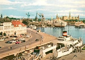 Seller image for Postkarte Carte Postale 73779271 Helsingor DK Harbour and Kronborg Castle for sale by Versandhandel Boeger